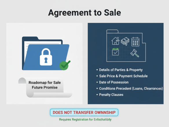 Difference Between an Agreement to Sale and a Sale Deed