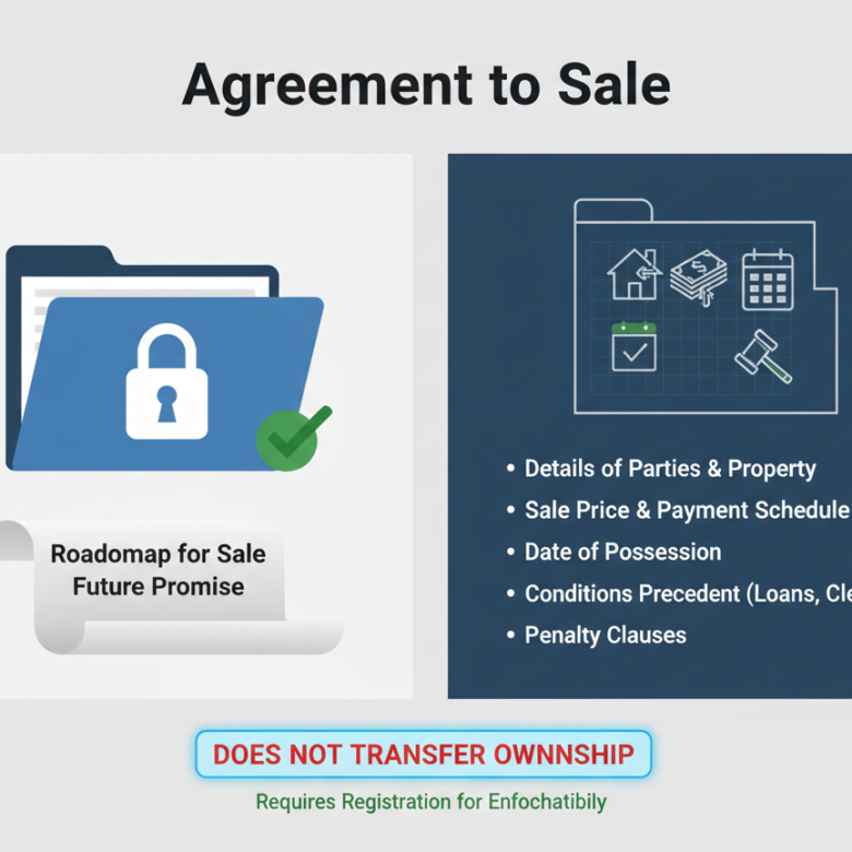 Understanding the Difference Between an Agreement to Sale and a Sale Deed: A Practical Legal Perspective