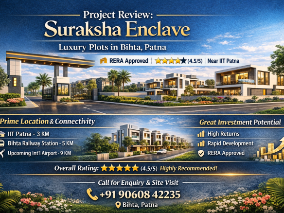 Project Review: Suraksha Enclave – Luxury Plots in Bihta, Patna