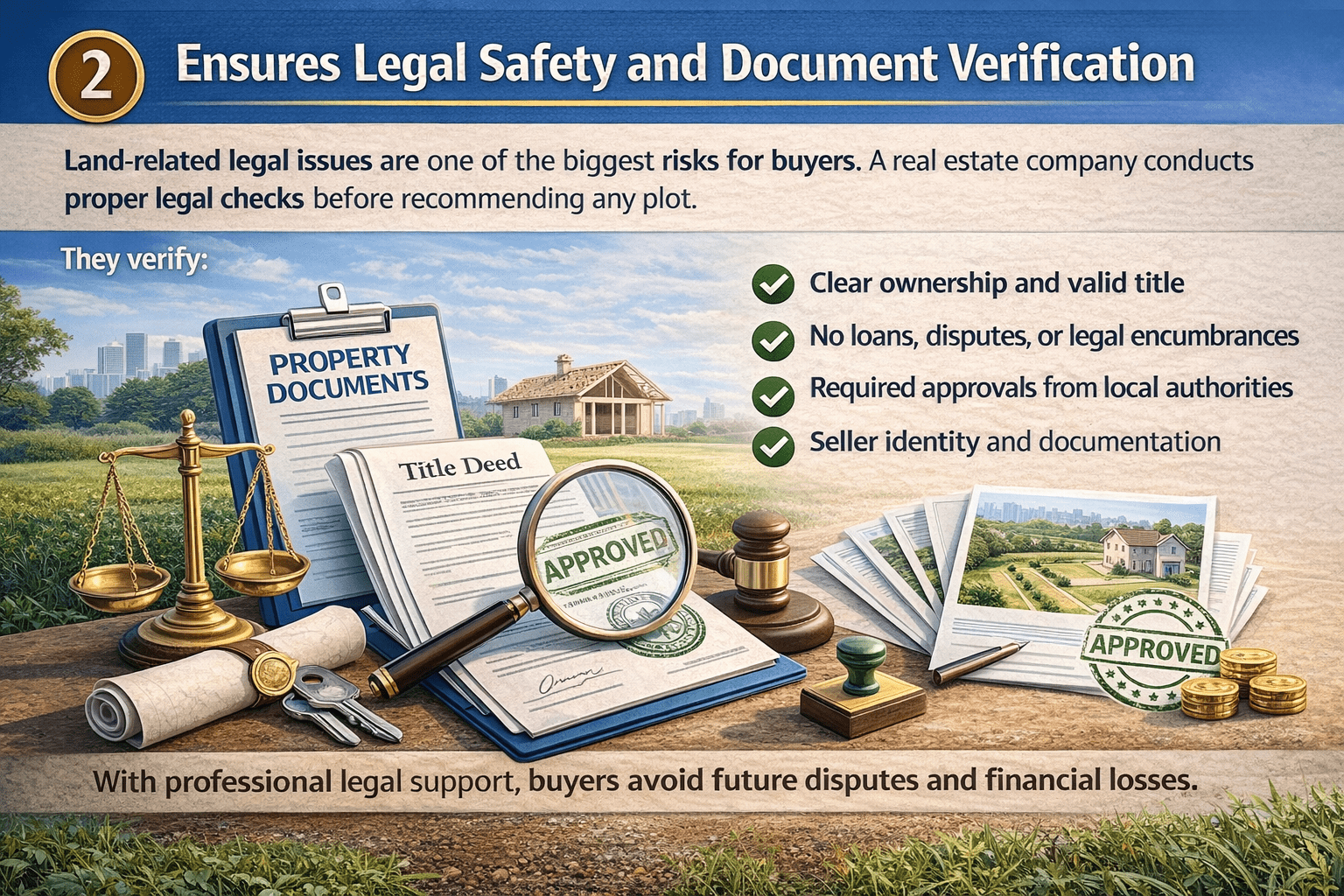Legal safety in real estate transactions