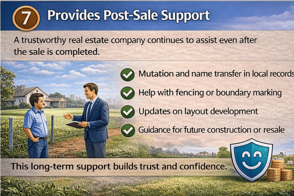 Provides Post-Sale Support